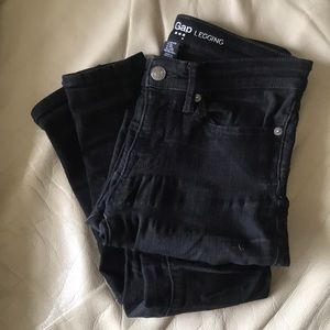 GAP Black Skinny Jeans Size 25